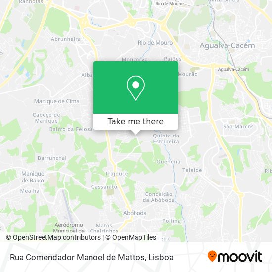 Rua Comendador Manoel de Mattos map