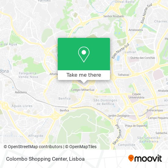 Colombo Shopping Center map