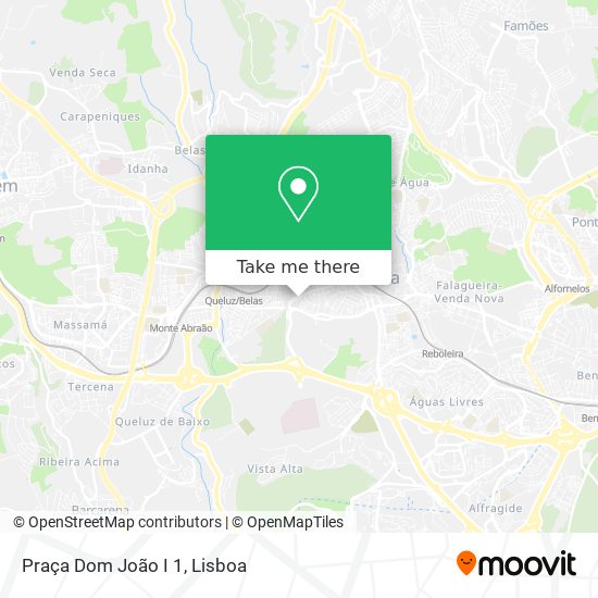 Praça Dom João I 1 map