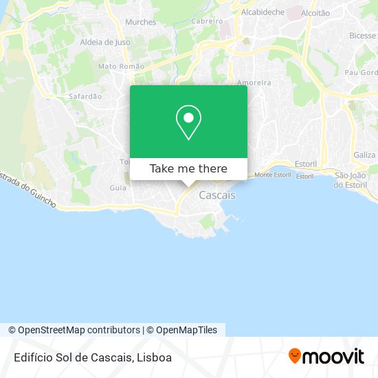 Edifício Sol de Cascais mapa