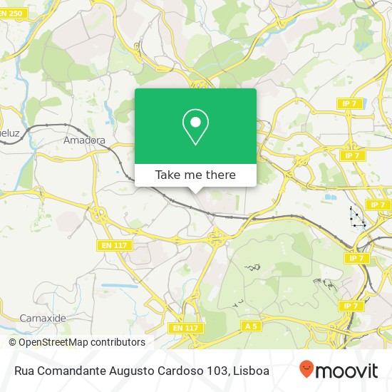 Rua Comandante Augusto Cardoso 103 map