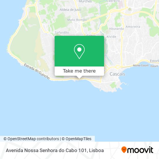 Avenida Nossa Senhora do Cabo 101 map
