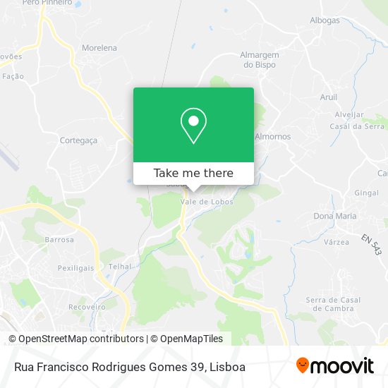 Rua Francisco Rodrigues Gomes 39 map
