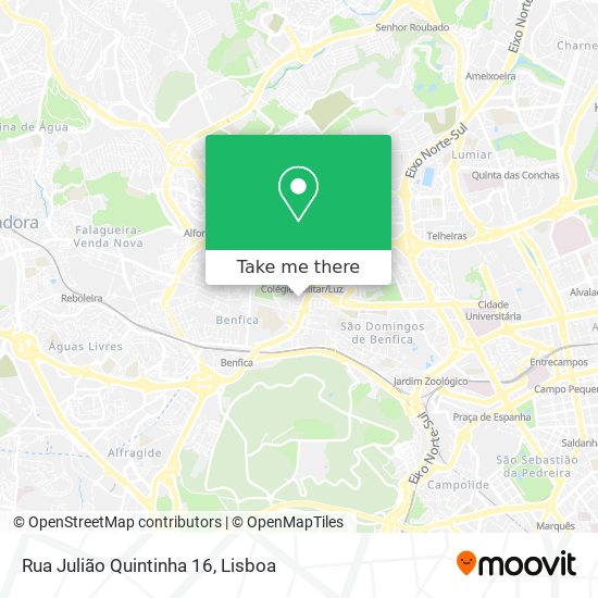 Rua Julião Quintinha 16 map