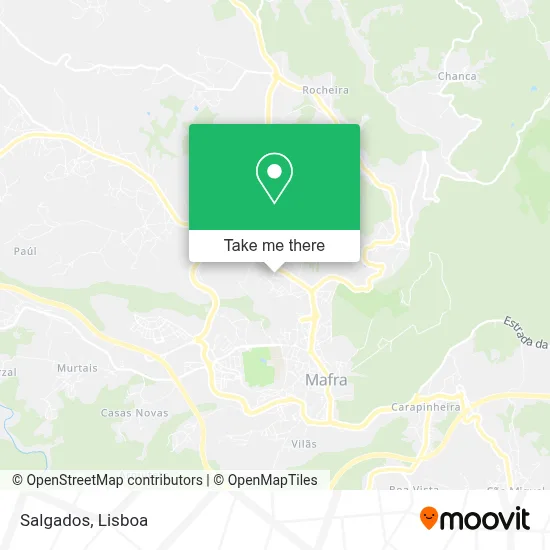 Salgados map
