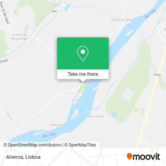 Alverca map