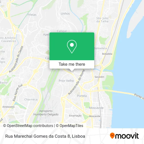 Rua Marechal Gomes da Costa 8 map