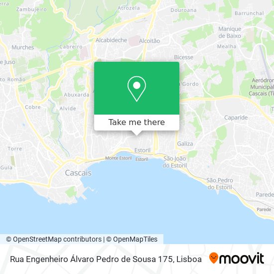 Rua Engenheiro Álvaro Pedro de Sousa 175 mapa