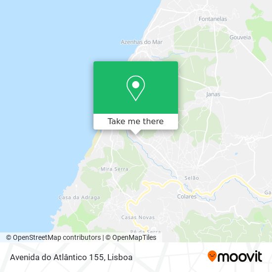 Avenida do Atlântico 155 map