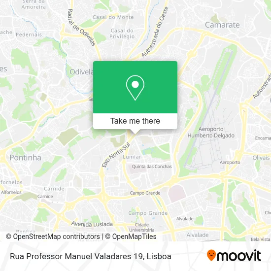 Rua Professor Manuel Valadares 19 map