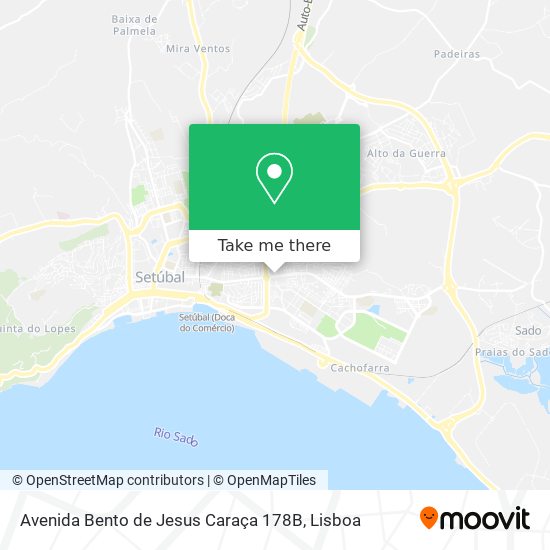 Avenida Bento de Jesus Caraça 178B map