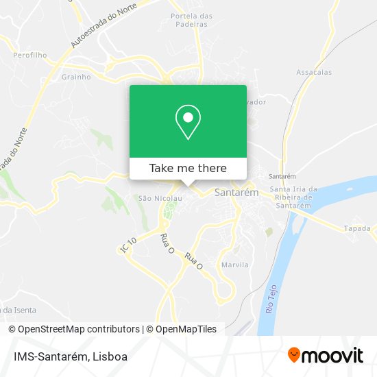 IMS-Santarém mapa