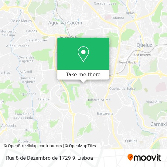Rua 8 de Dezembro de 1729 9 map