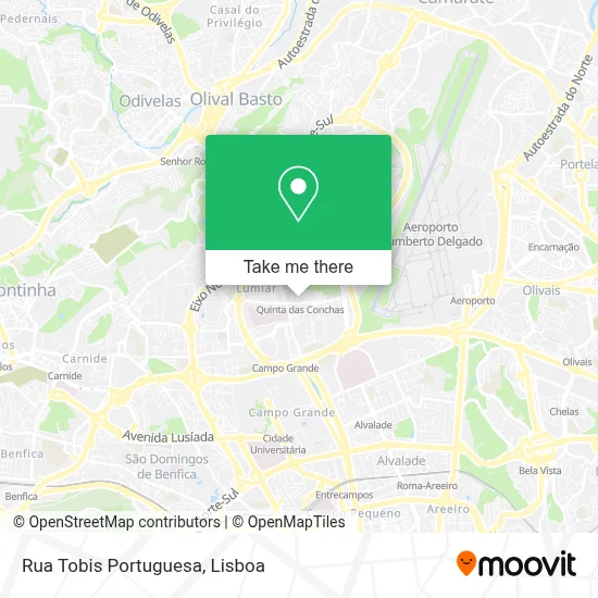 Rua Tobis Portuguesa map