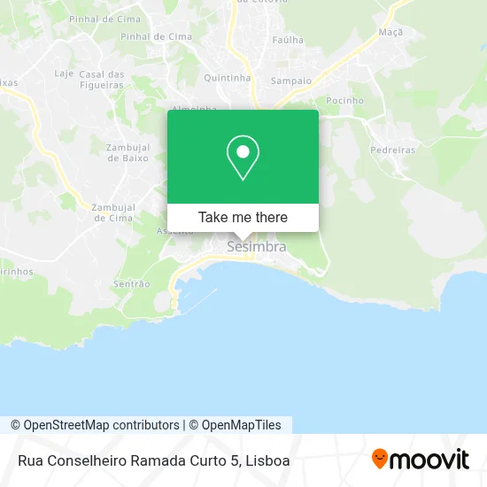 Rua Conselheiro Ramada Curto 5 map