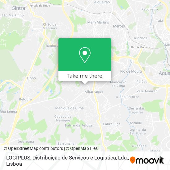 LOGIPLUS, Distribuição de Serviços e Logística, Lda. mapa