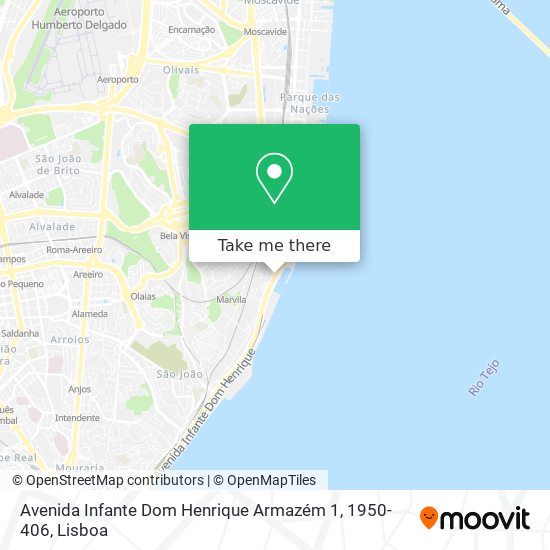 Avenida Infante Dom Henrique Armazém 1, 1950-406 map