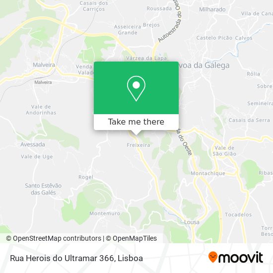 Rua Herois do Ultramar 366 map