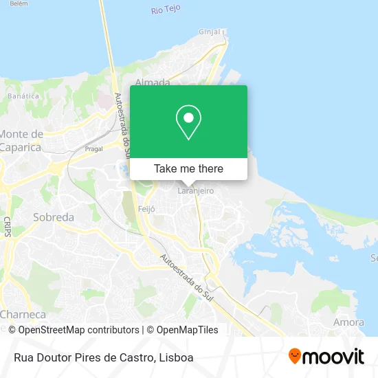 Rua Doutor Pires de Castro map