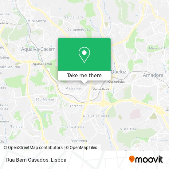 Rua Bem Casados map