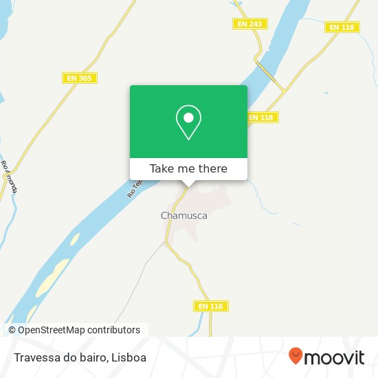 Travessa do bairo map