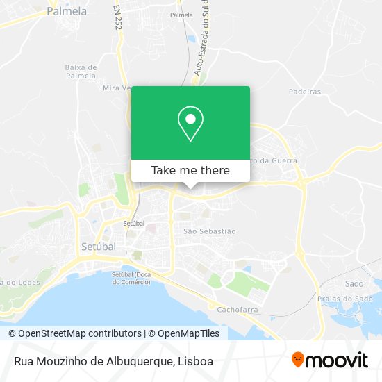 Rua Mouzinho de Albuquerque map