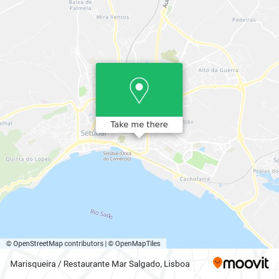 Marisqueira / Restaurante Mar Salgado mapa