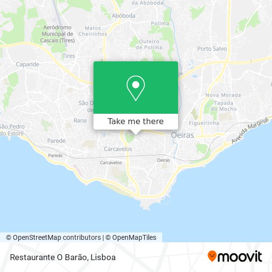 Restaurante O Barão map