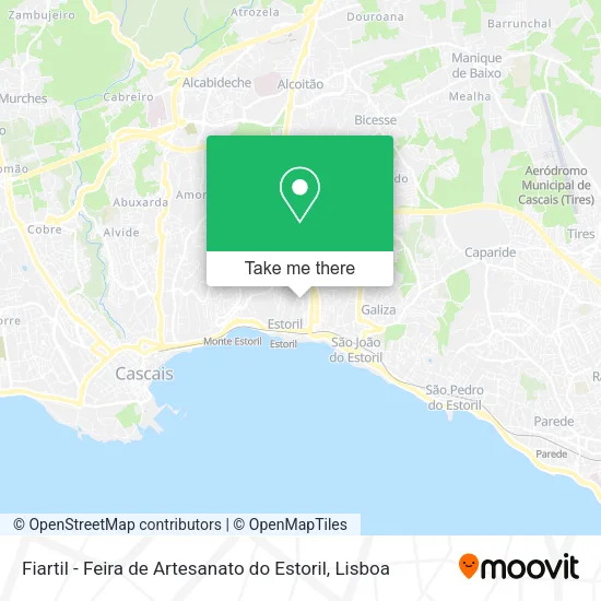 Fiartil - Feira de Artesanato do Estoril map