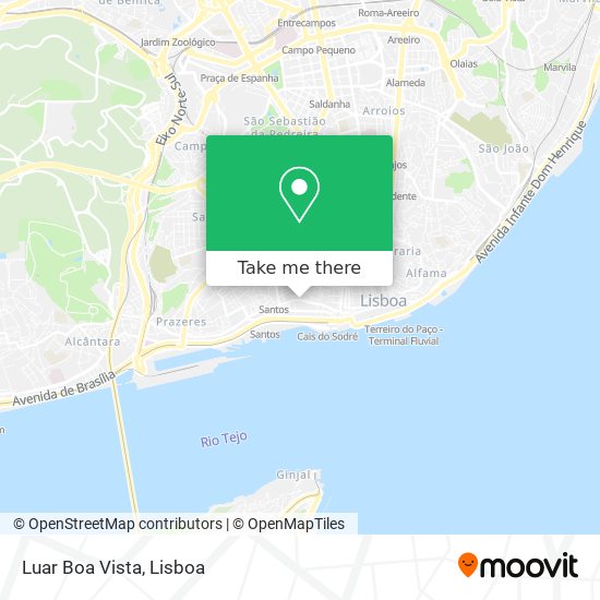 Luar Boa Vista map