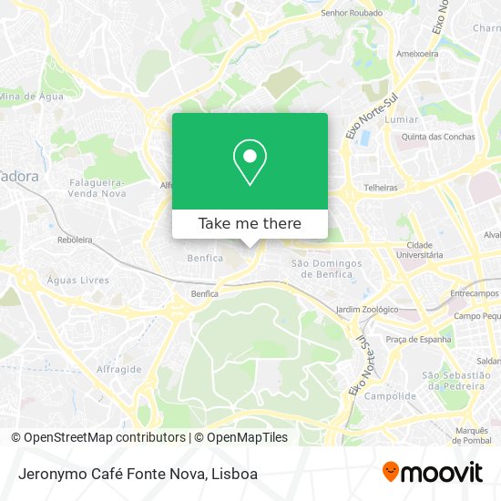 Jeronymo Café Fonte Nova map