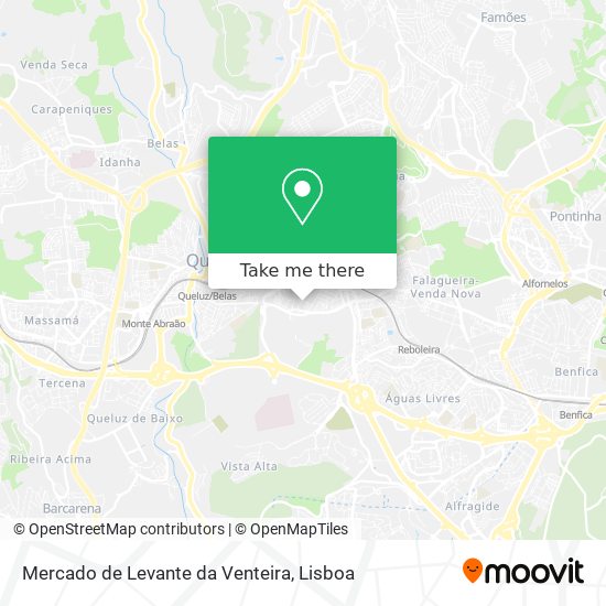 Mercado de Levante da Venteira map