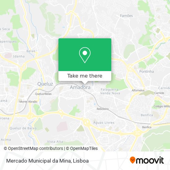 Mercado Municipal da Mina map