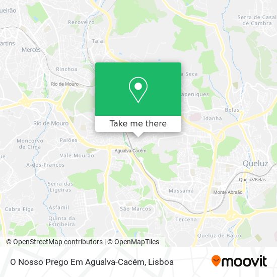 O Nosso Prego Em Agualva-Cacém mapa