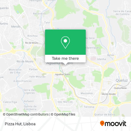 Pizza Hut map