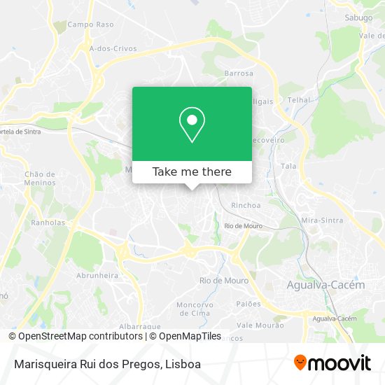 Marisqueira Rui dos Pregos map