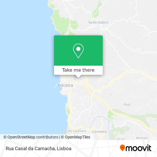 Rua Casal da Camacha map