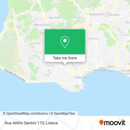 Rua Attílio Santini 170 map