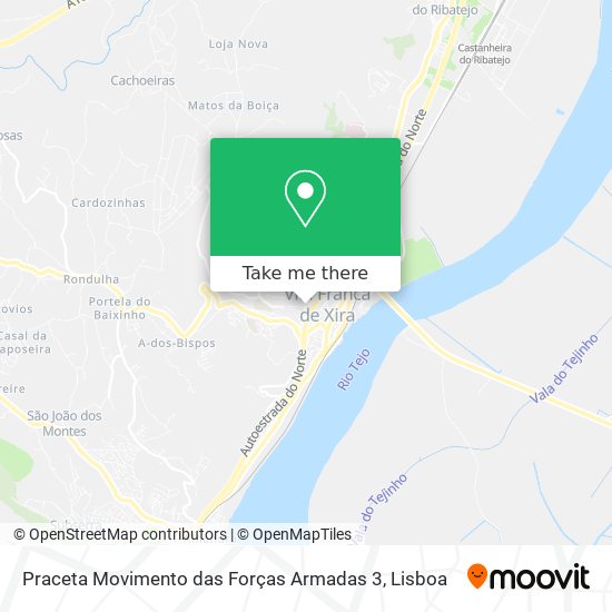 Praceta Movimento das Forças Armadas 3 map