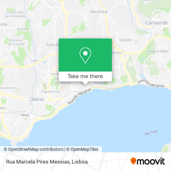Rua Marcela Pires Messias mapa