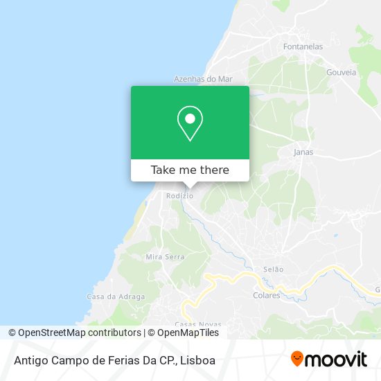 Antigo Campo de Ferias Da CP. map