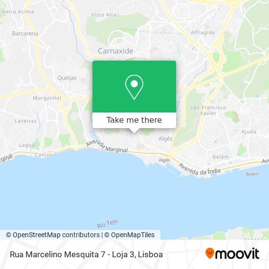 Rua Marcelino Mesquita 7 - Loja 3 mapa