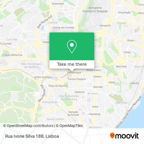 Rua Ivone Silva 18B map