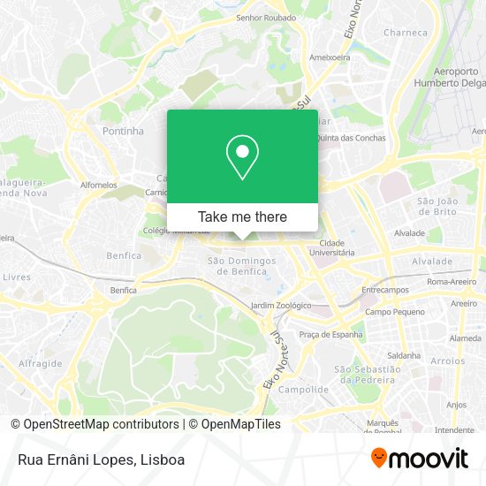Rua Ernâni Lopes map