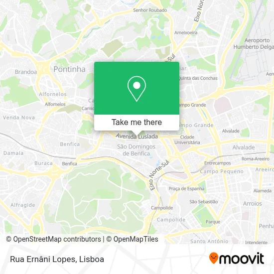 Rua Ernâni Lopes map