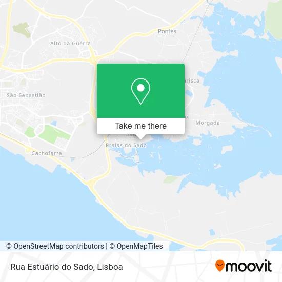 Rua Estuário do Sado map