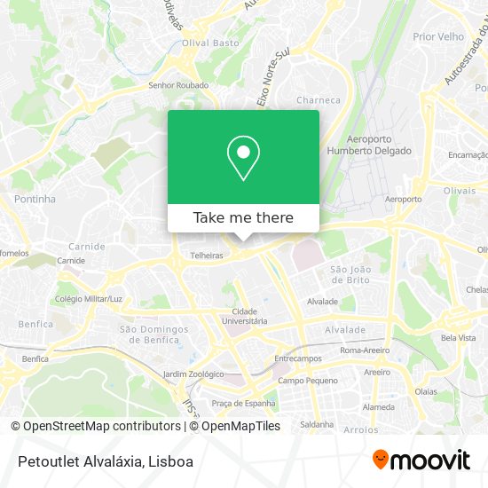 Petoutlet Alvaláxia map