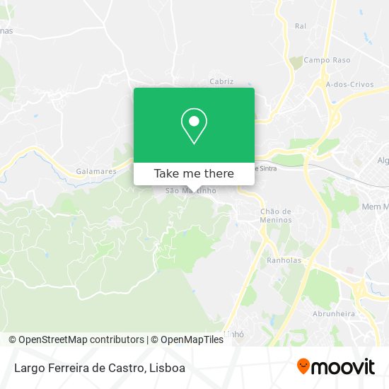Largo Ferreira de Castro map
