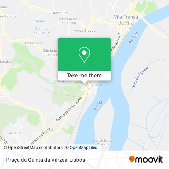 Praça da Quinta da Várzea map