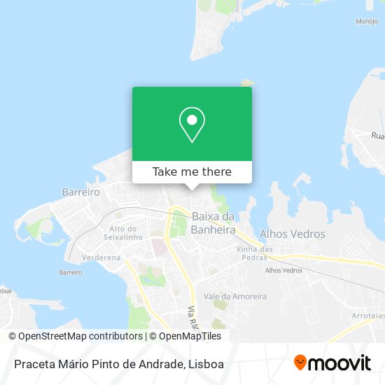 Praceta Mário Pinto de Andrade map